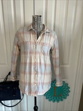 Wind River Classic Plaid Flannel Shacket - Cozy Neutral Vibes
